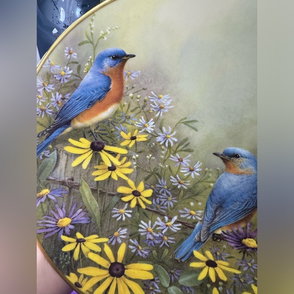 The Lenox Four Seasons Collector’s Plate Birds - Picture 8 of 9